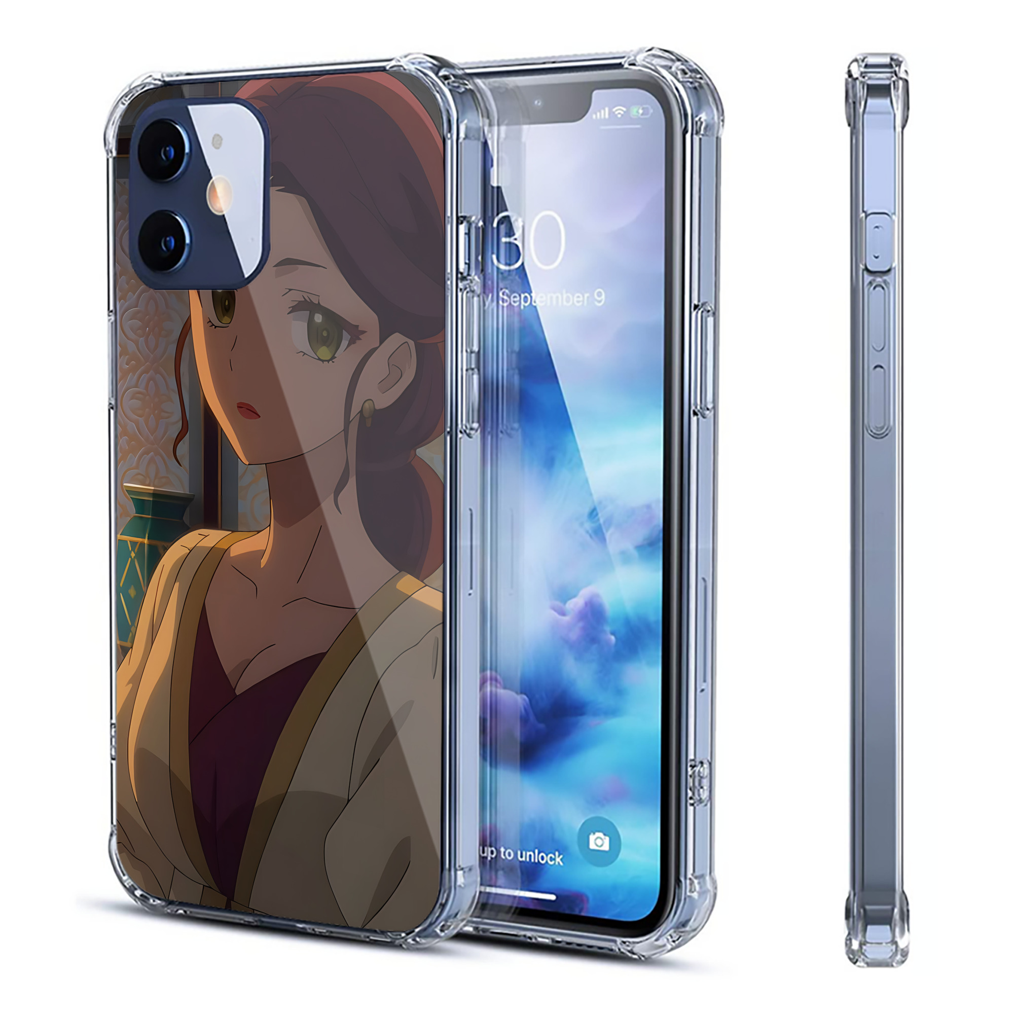 （画像用） 薬屋のひとりごと The Apothecary Diaries 【iPhone 12シリーズ対応】透明スマホケース（クリアソフトケース）